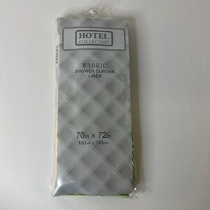 Hotel Collection‎ Fabric Shower Curtain Lime Green 70 x 72"